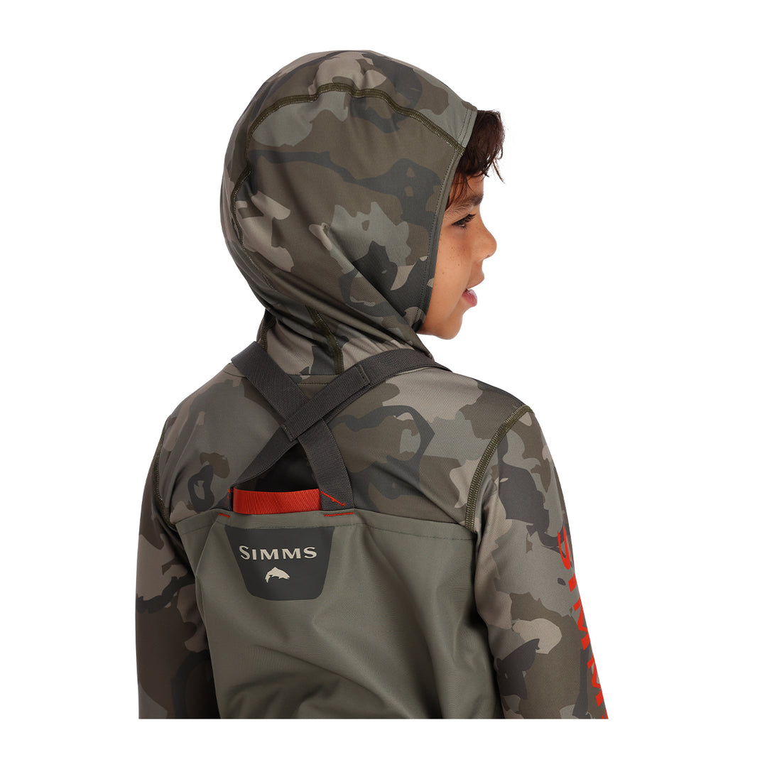 Simms Kids Tributary Stockingfoot Wader Basalt - Madison River Fishing Company