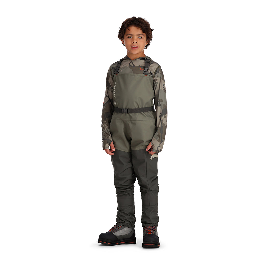 Simms Kids Tributary Stockingfoot Wader Basalt - Madison River Fishing Company