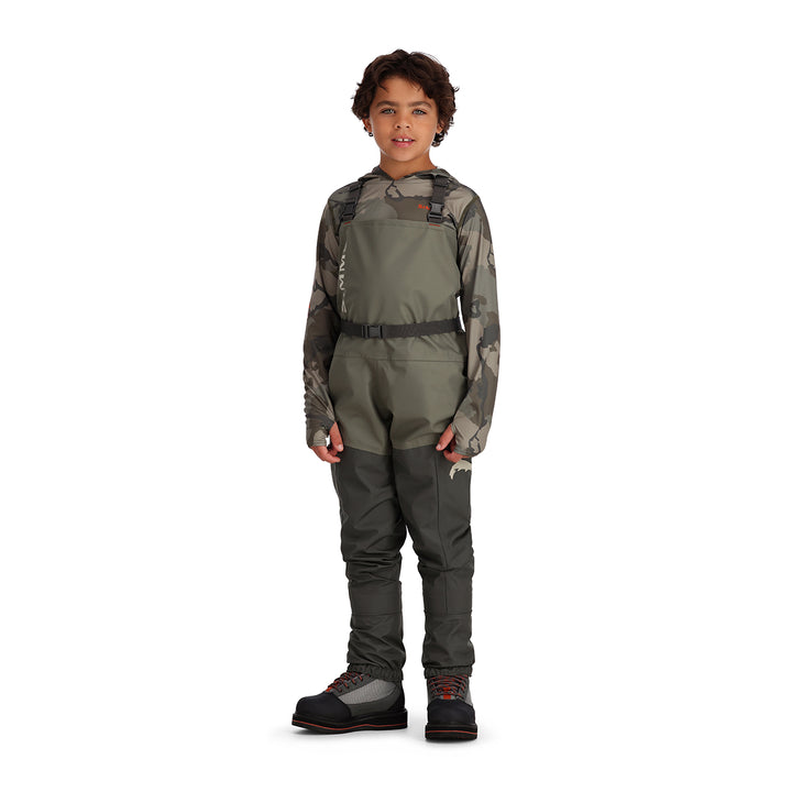 Simms Kids Tributary Stockingfoot Wader Basalt - Madison River Fishing Company
