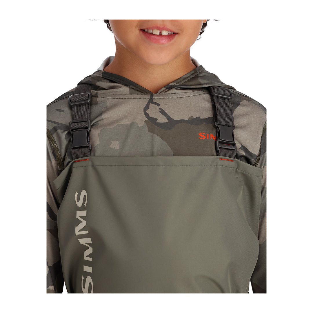 Simms Kids Tributary Stockingfoot Wader Basalt - Madison River Fishing Company
