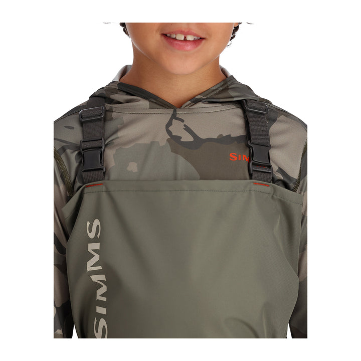 Simms Kids Tributary Stockingfoot Wader Basalt - Madison River Fishing Company