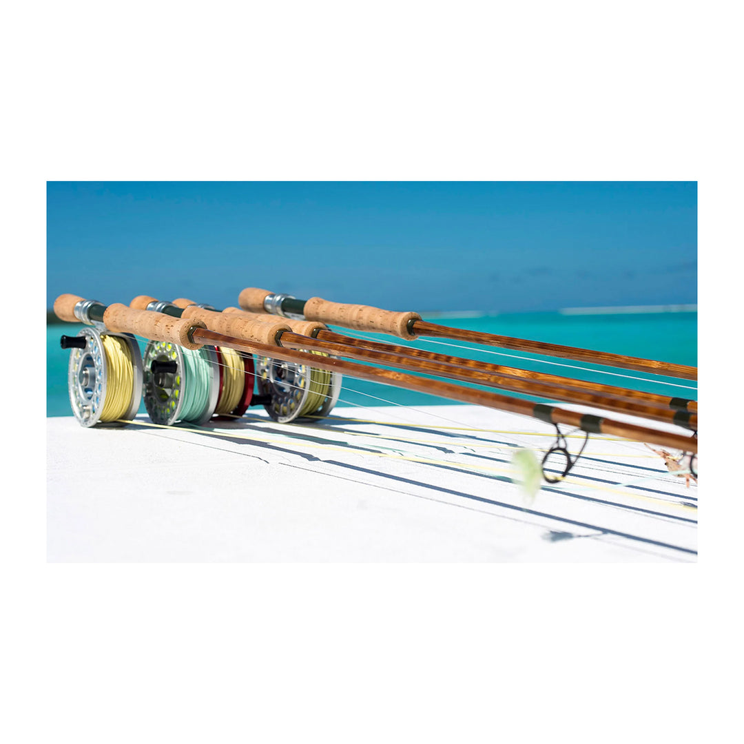 bamboo fly rod reel Thomas & Thomas Bamboo Fly Rod Sextant Saltwater 8wt - 8'3"