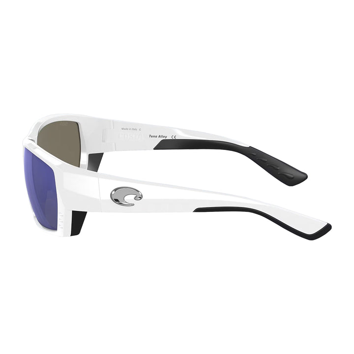 Tuna Alley Sunglasses White Blue Mirror 580G