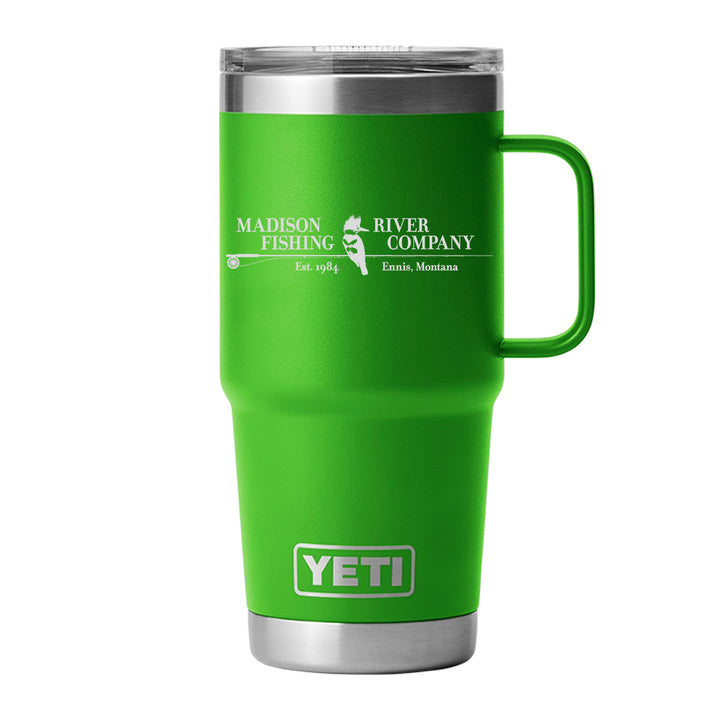 YETI MRFC Logo Rambler 20 oz Travel Mug Canopy Green