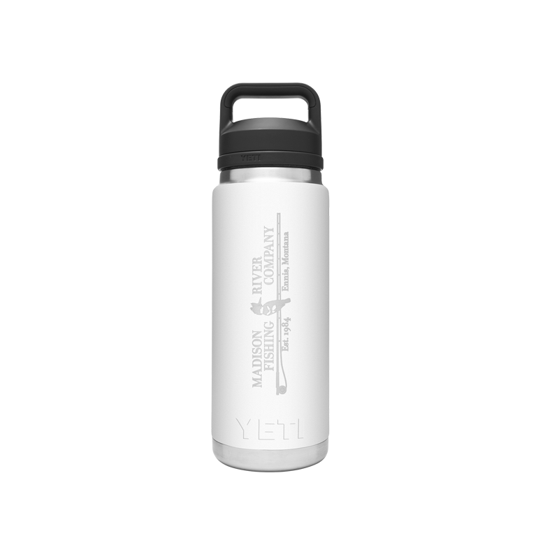 YETI Rambler 26oz. Bottle Chug MRFC Logo White