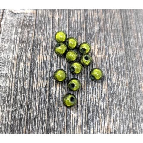 3D Beads Olive