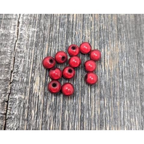 3D Beads Red