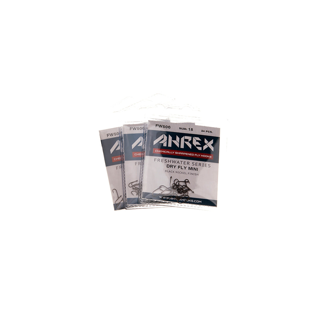 Ahrex FW 506 Dry Fly Mini Hook Barbed