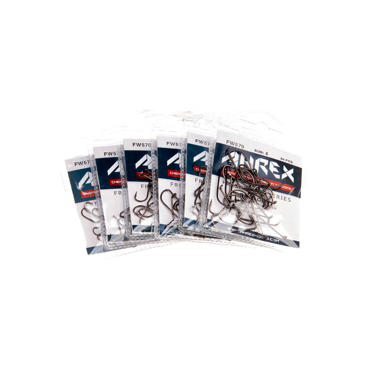 Ahrex FW 570 Long Dry Fly Barbed Hook - Madison River Fishing Company