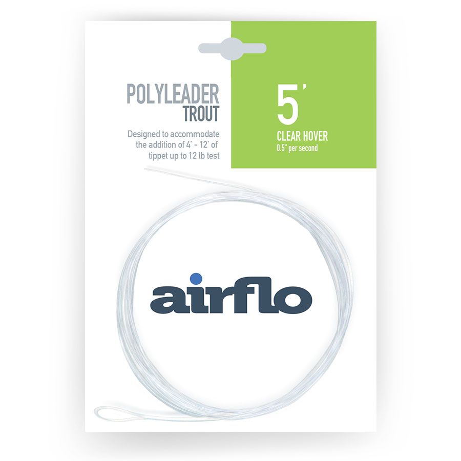 AirFlo Standard Trout Polyleader 5' -12lb