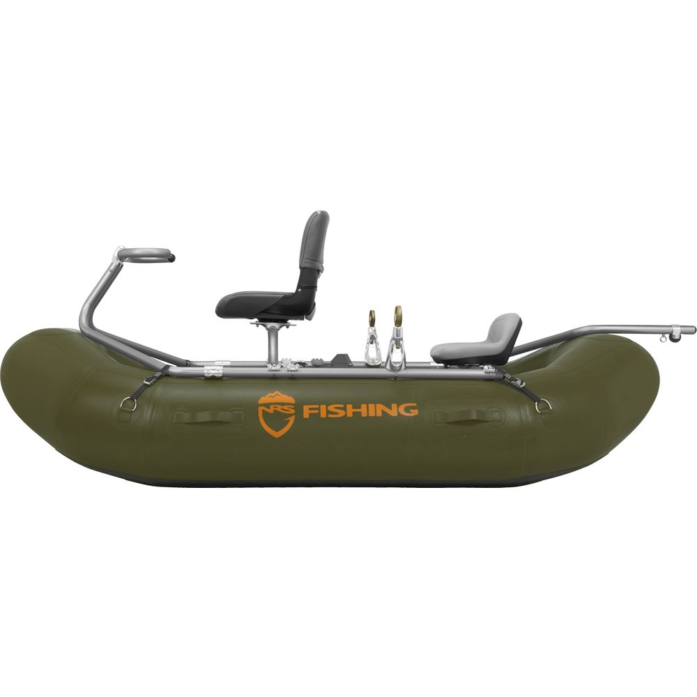 NRS Slipstream 96 Fishing Raft Olive Deluxe Package