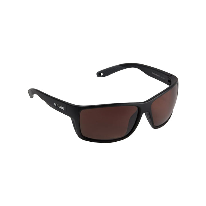 Bajio Sunglasses Bales Beach Black Matte Copper - Madison River Fishing Company