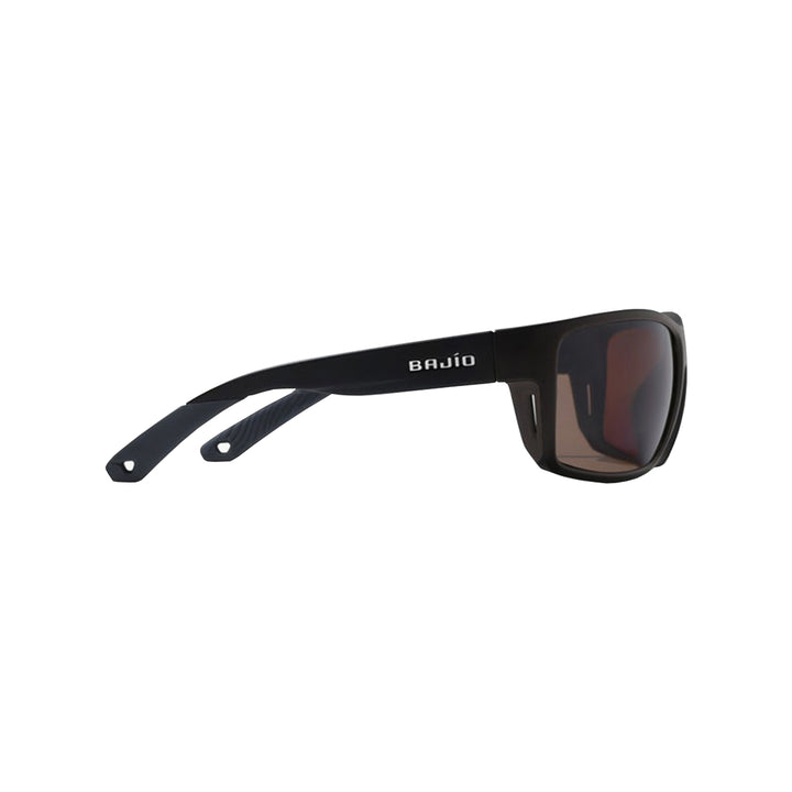 Bajio Sunglasses Bales Beach Black Matte Copper - Madison River Fishing Company