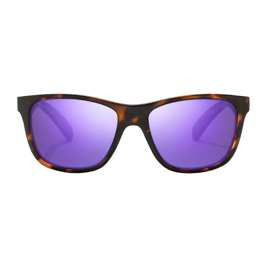 Bajio Sunglasses Gates Tortoise Violet Mirror