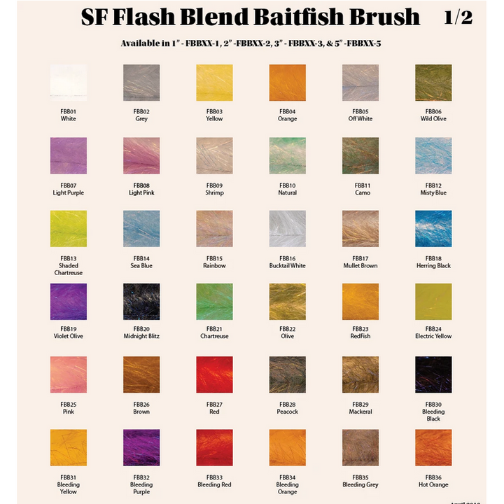 Renzetti Steve Farrar Blend Baitfish Brush 1"