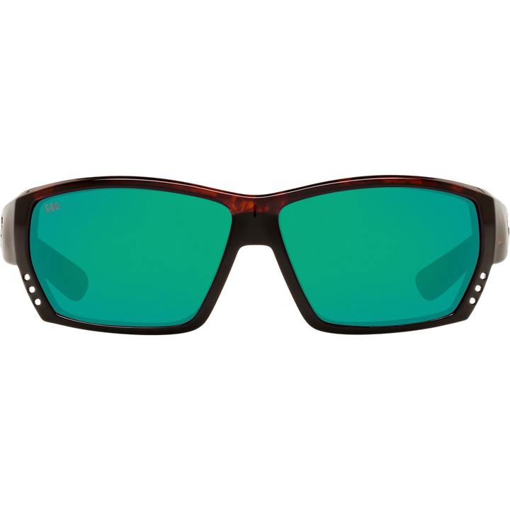 Costa Tuna Alley Sunglasses Green Mirror Tortoise 580P C-Mate