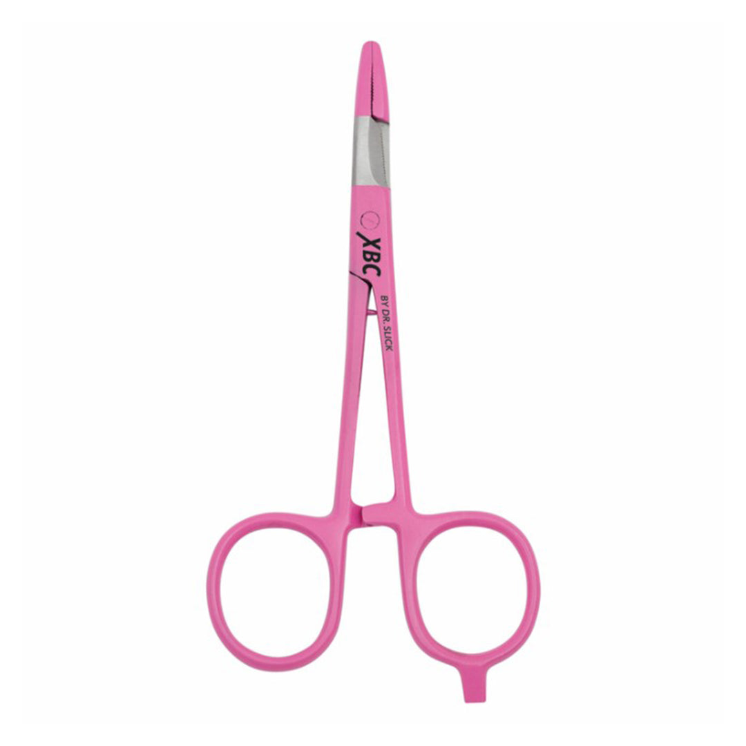Dr. Slick XBC Scissor Clamp, 5", Pink, Straight