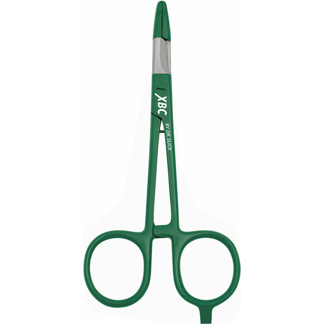 Dr. Slick XBC Scissor Clamp, 5", Green, Straight