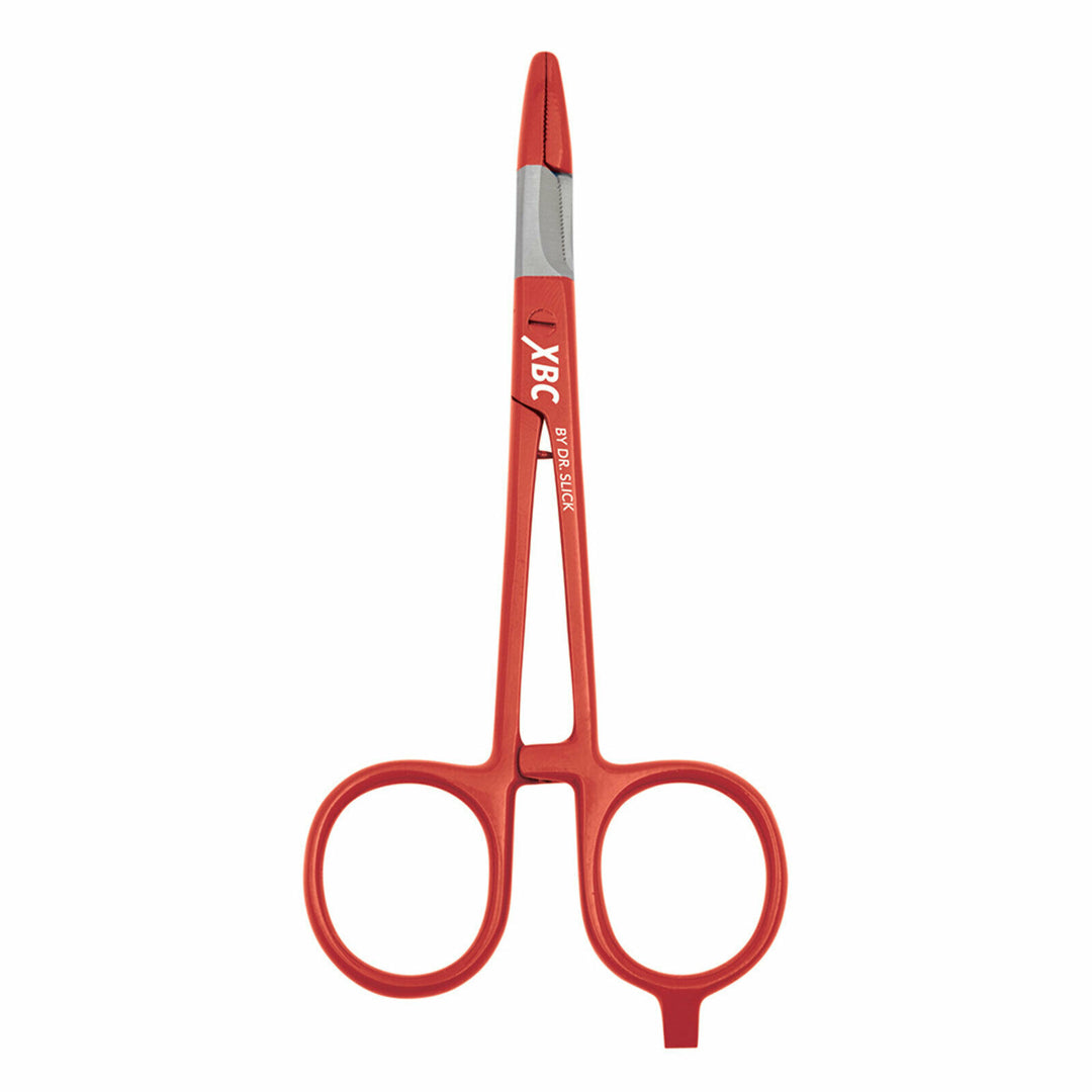 Dr. Slick XBC Scissor Clamp, 5", Red, Straight