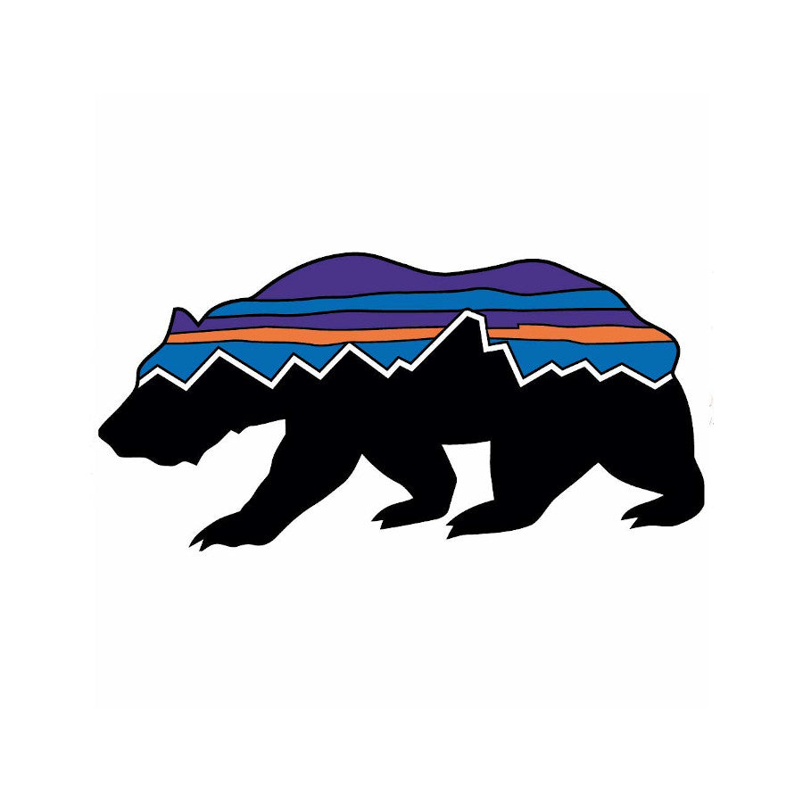 Patagonia Fitz Roy Bear Small Sticker