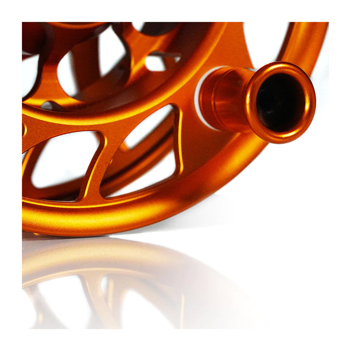 Hatch Iconic 7 Plus Fly Reel Campfire Orange - Madison River Fishing Company