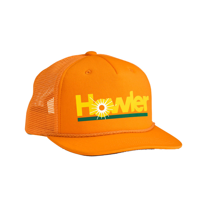 Howler Bros Structured Snapback Hats Howler Plantain : Orange