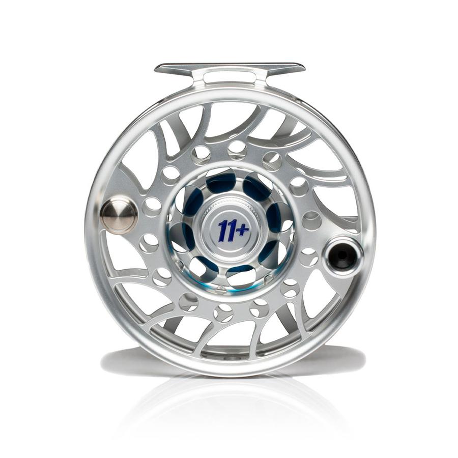 Hatch Iconic 11 Plus Fly Reel Clear Blue Mid Arbor