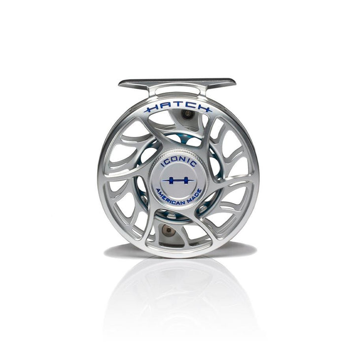 Hatch Iconic 4 Plus Fly Reel Clear Blue