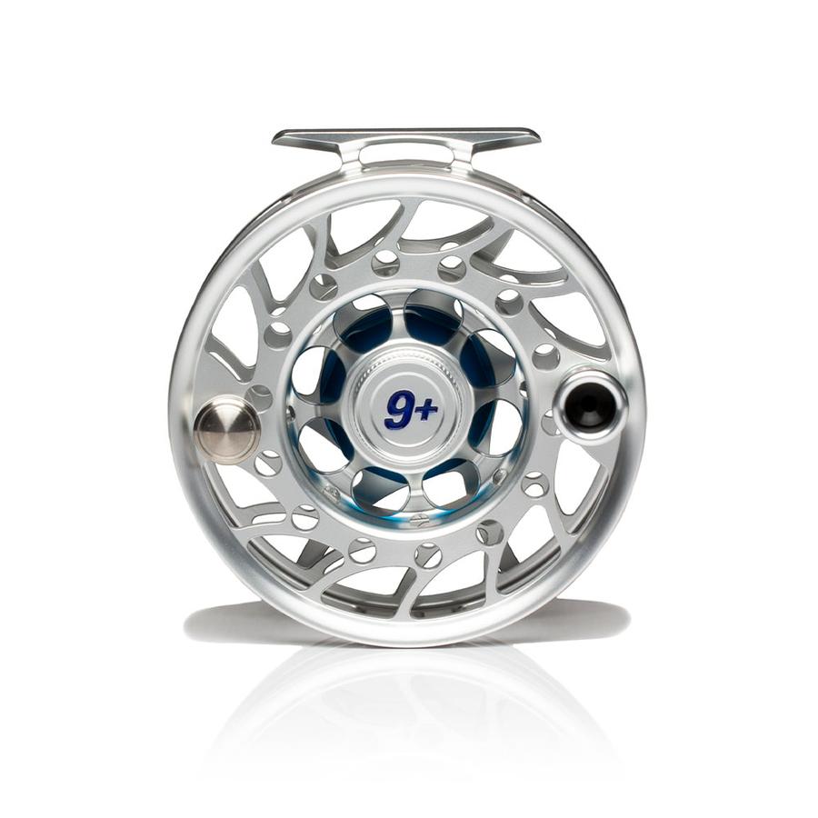 Hatch Iconic 9 Plus Fly Reel Clear Blue Mid Arbor