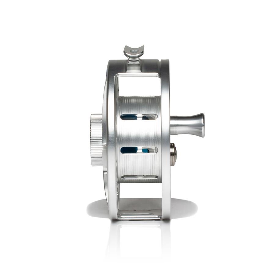 Hatch Iconic 9 Plus Fly Reel Clear Blue Mid Arbor