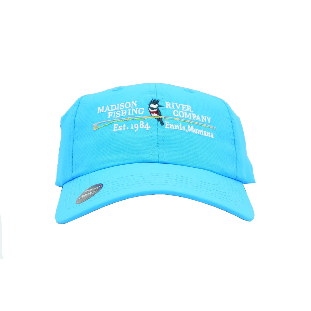 MRFC Logo Junior Fit Pacific Blue - Madison River Fishing Company