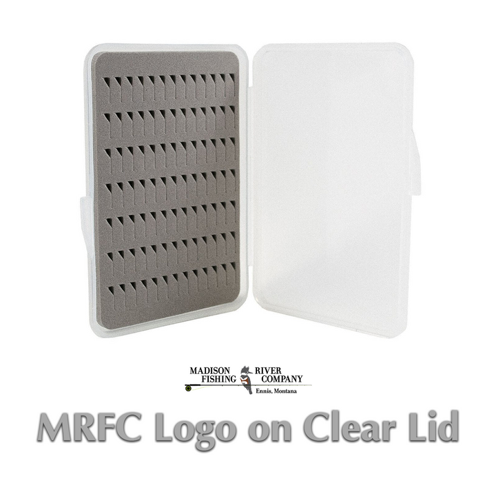MRFC Logo Slim Tear Drop Foam Fly Box