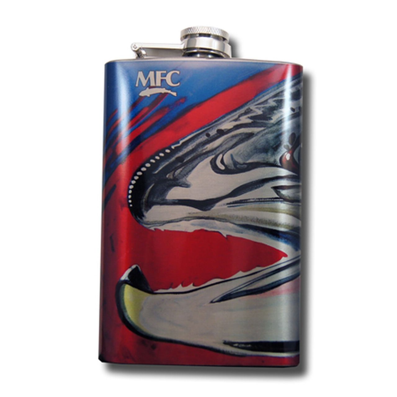 MFC Stainless Hip Flask (8oz.) | Brown Trout Flask – Madison River