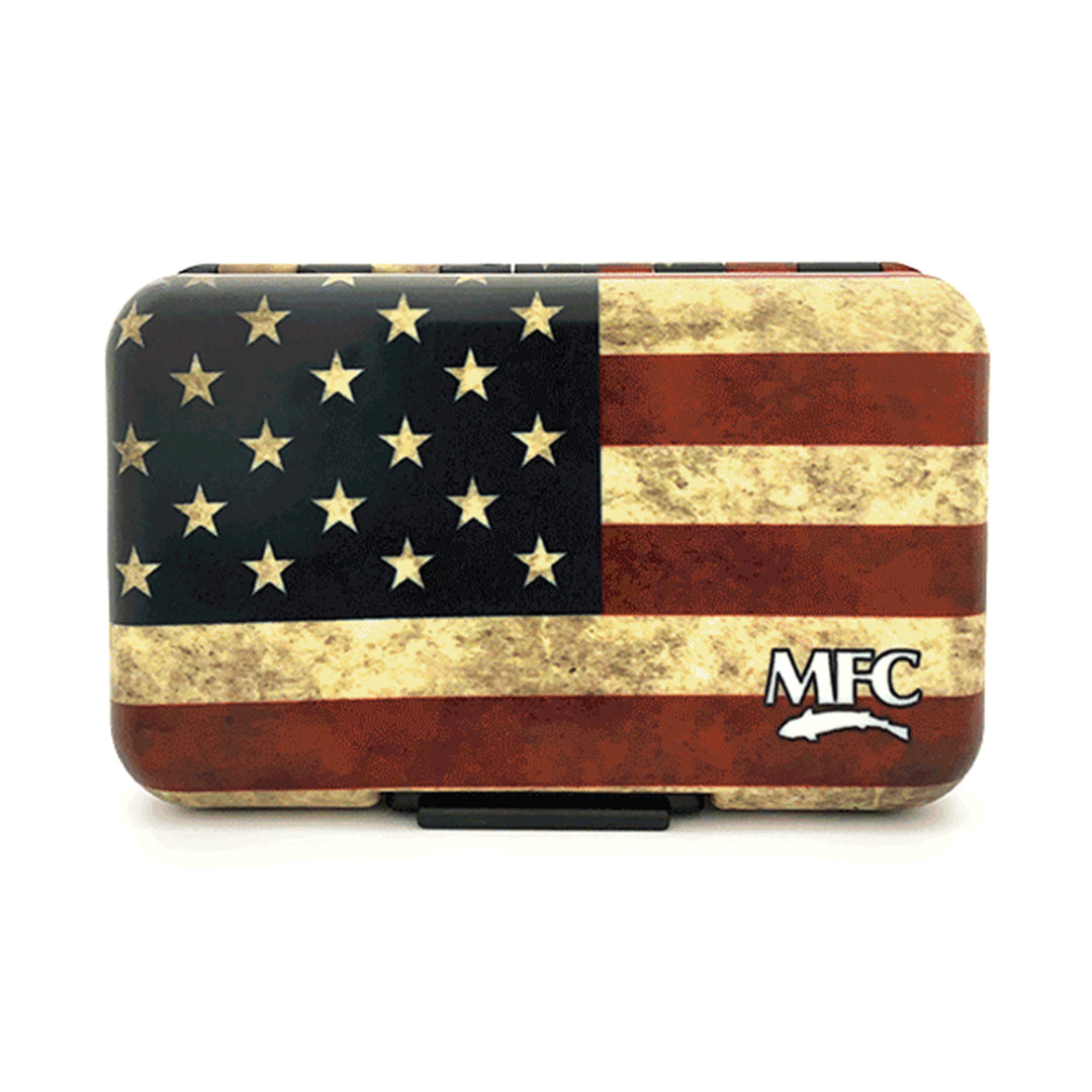 MFC Fly Box - Poly (Optional Leaf) American Pride