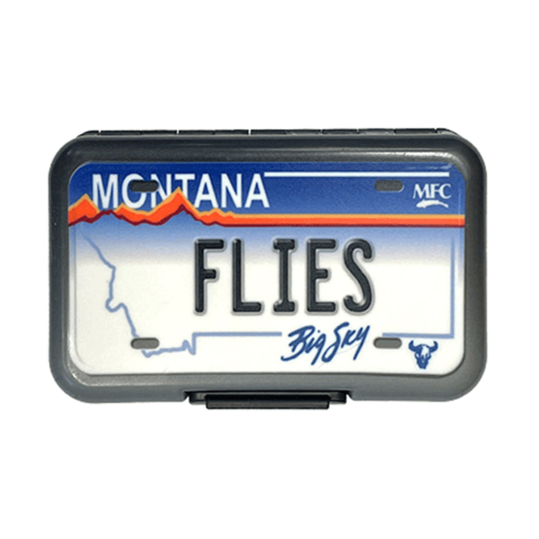 MFC Fly Box - Poly (Optional Leaf) Montana License Plate