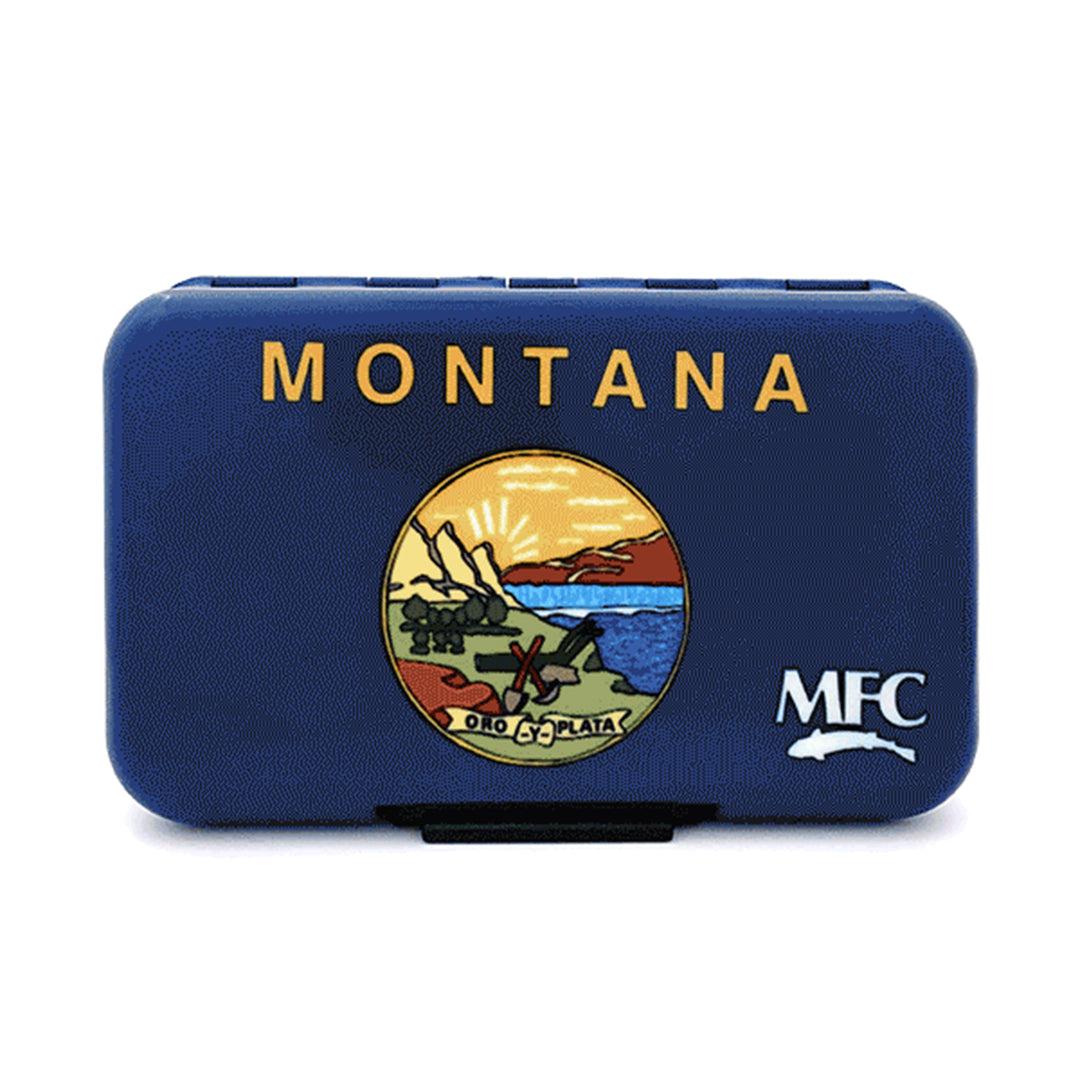 MFC Fly Box - Poly (Optional Leaf) Montana State Flag