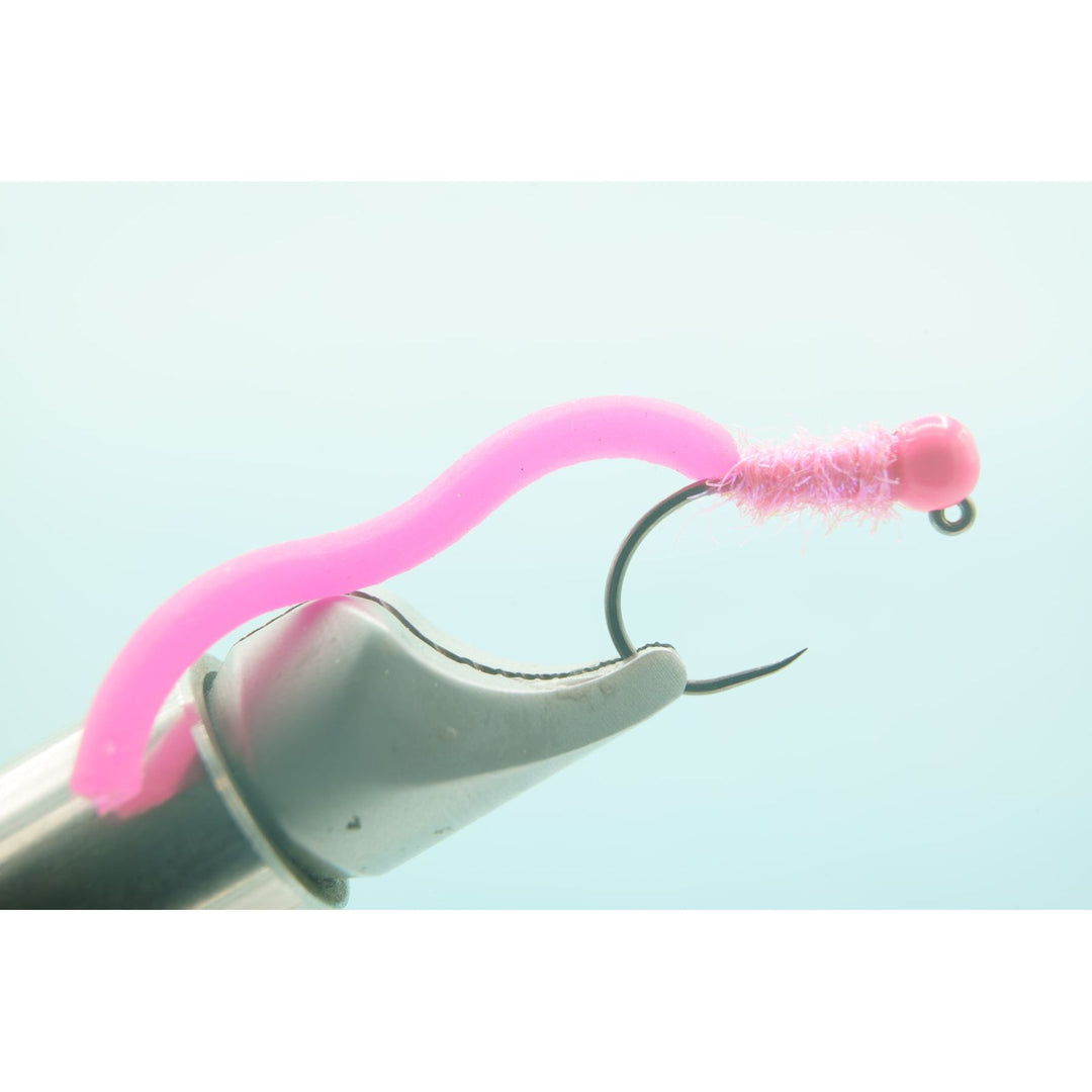 Jig Wonky Worm Pink #10 3.8mm