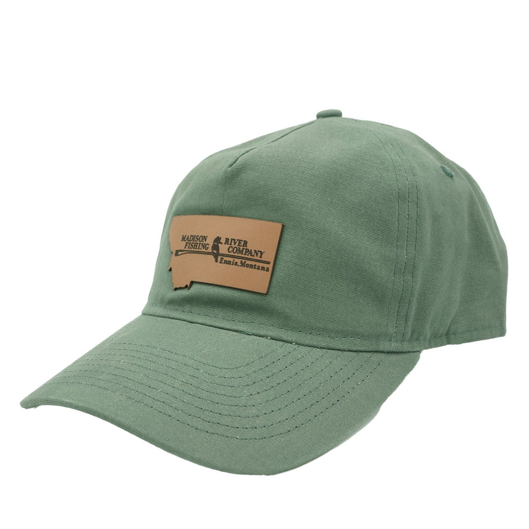 MRFC Logo Retro Ranger Leatherpatch Hat Moss