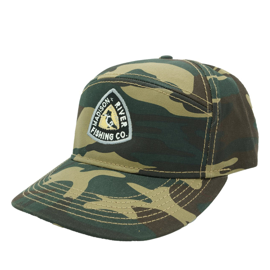 MRFC Logo The Old Ranger Label Hat Camo - Madison River Fishing Company