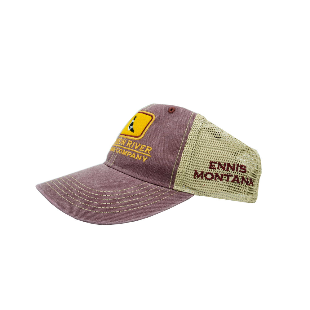 MRFC Logo Legend Trucker Cap Burnt Henna/Khaki
