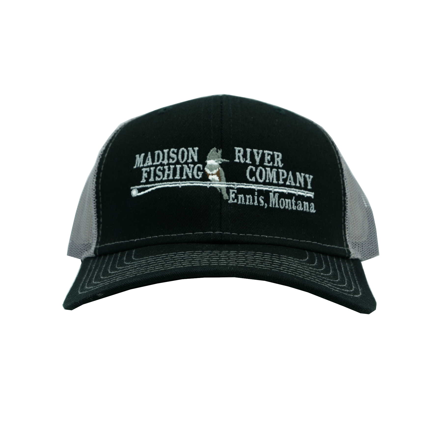 Mrfc MRFC Logo The Zone Black/Dark Grey – Madison River Fishing Company