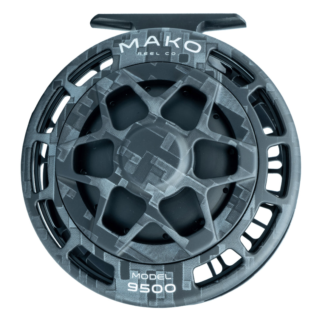 Mako 9500-810 Inshore Fly Reel Matte Digi Camo Gray Right Hand