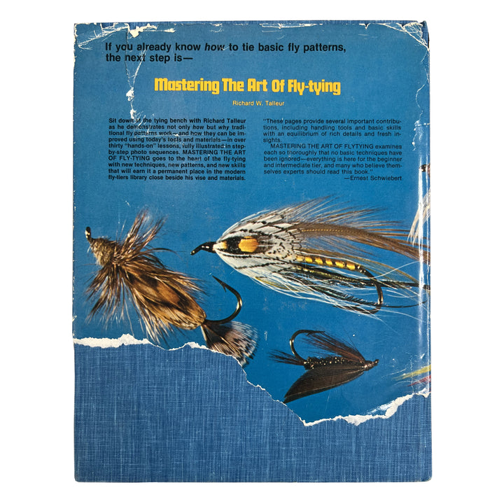 Mastering the Art of Fly-tying by Richard W. Talleur (Used, Hardback, Torn Paper Cover)