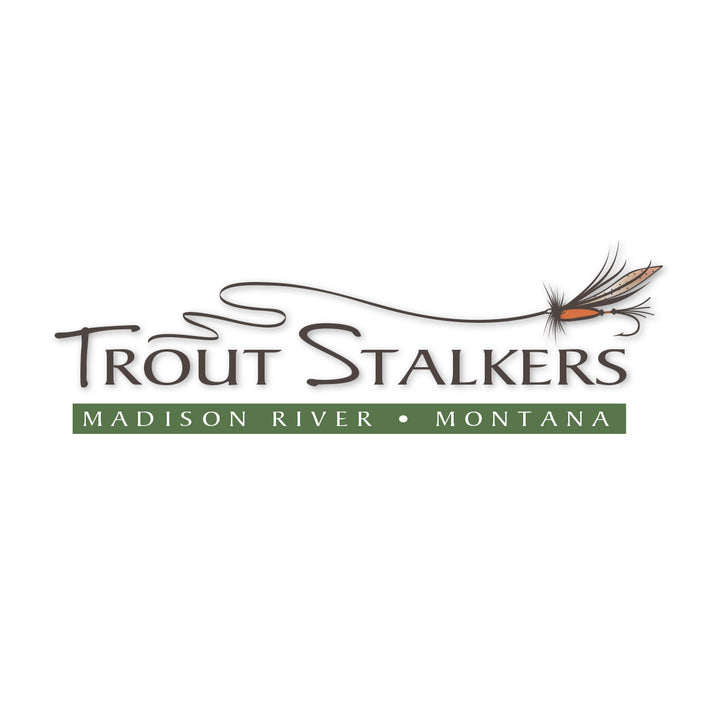 Trout Stalkers Classic Logo Sticker