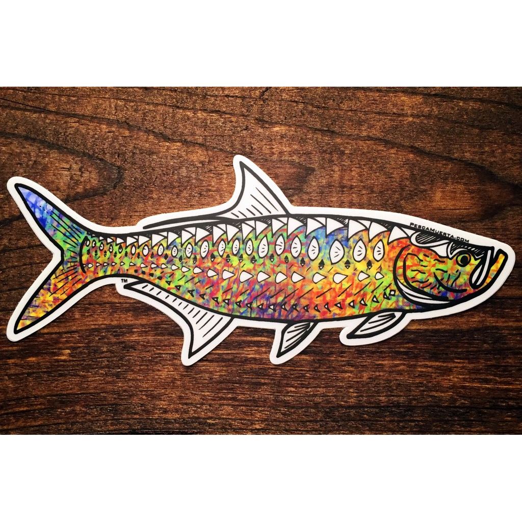 Pesca Muerta Trippy Tarpon Sticker