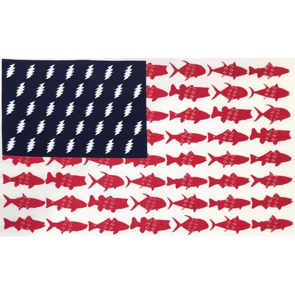 Pesca Muerta S/S Pocket T-Shirt 'Merica Foamy Blue - Madison River Fishing Company