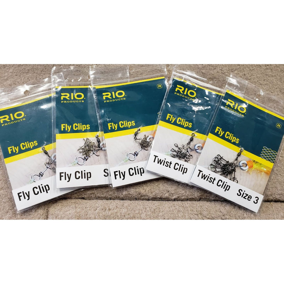 RIO Fly Clips & Twist Clips