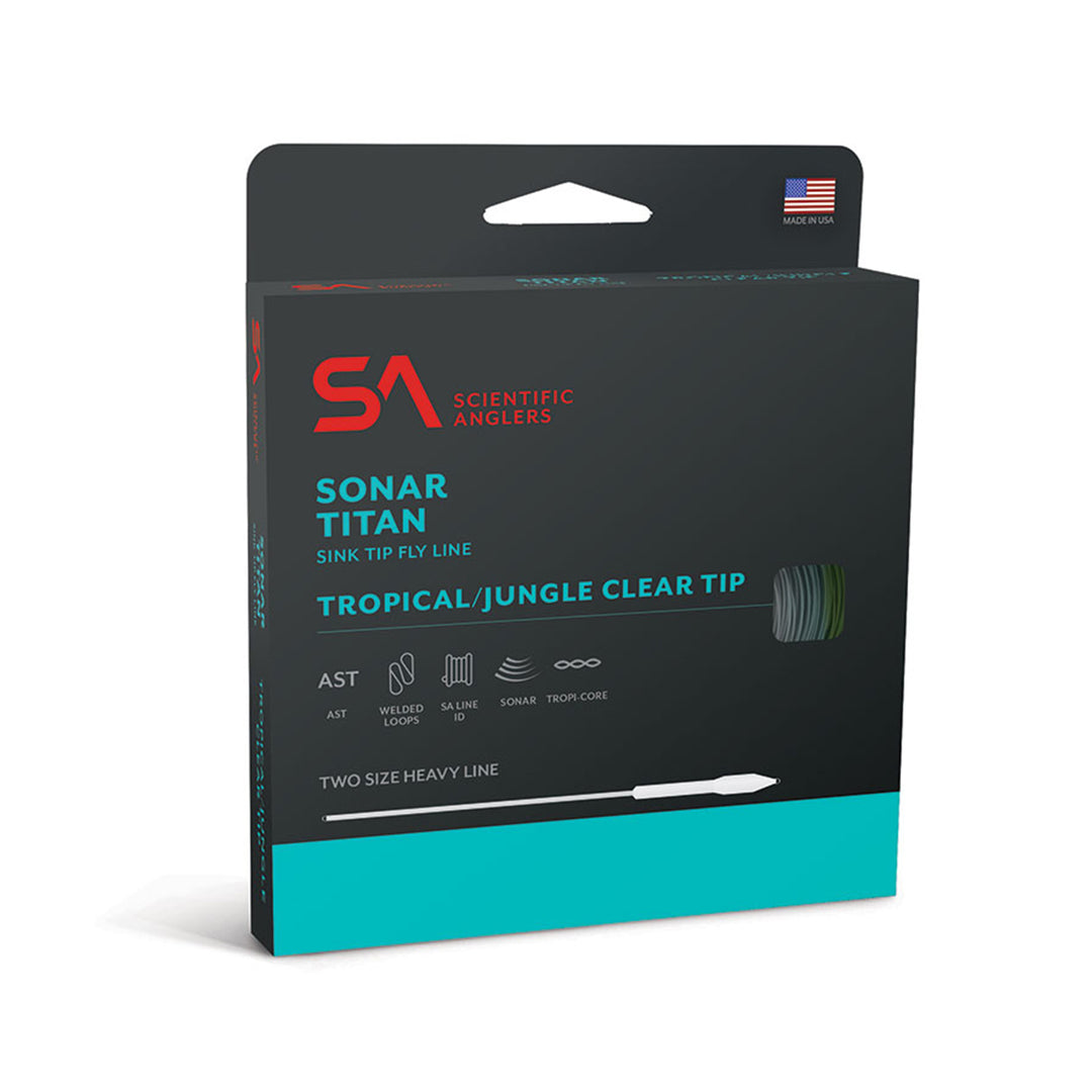 Scientific Anglers Sonar Titan Tropical Clear Tip Fly Line