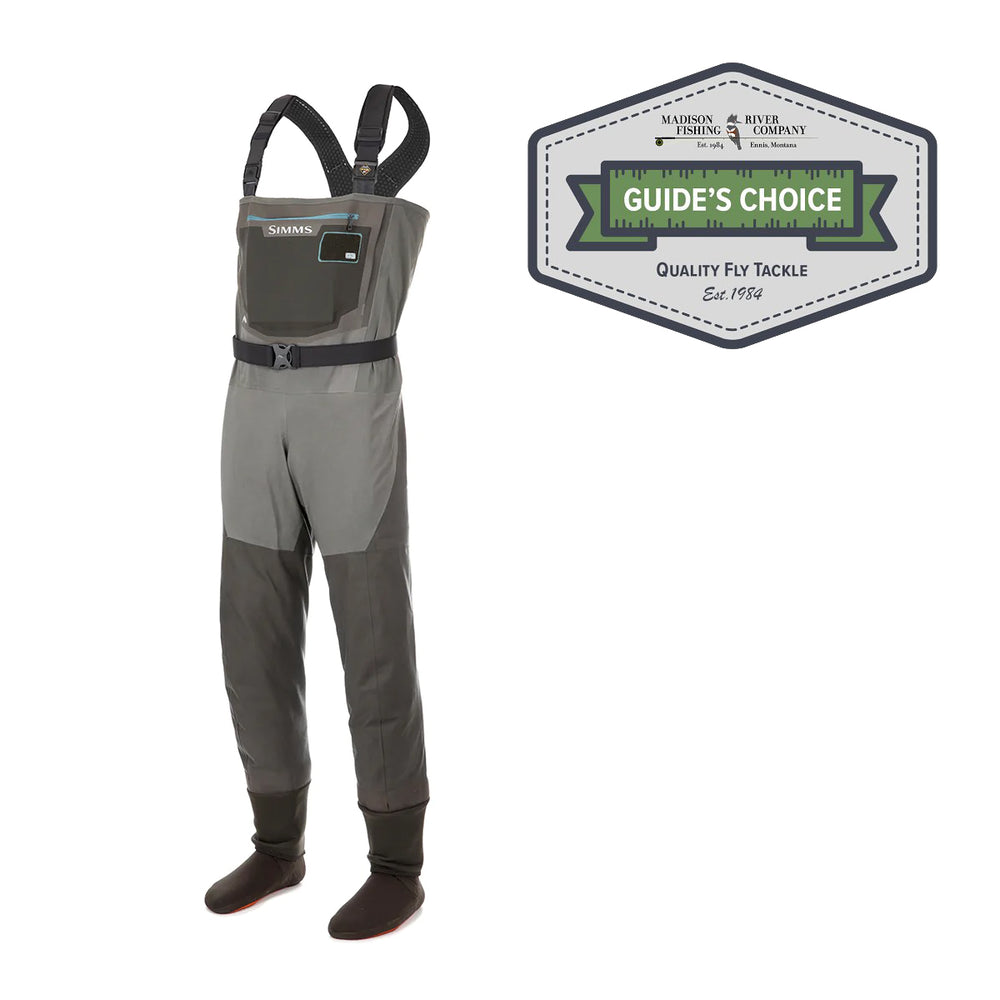Simms Womens G3 Guide Stockingfoot Waders Gunmetal