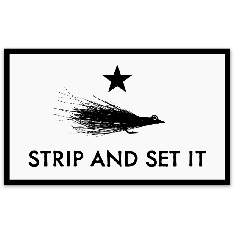 Strip and Set It Sticker